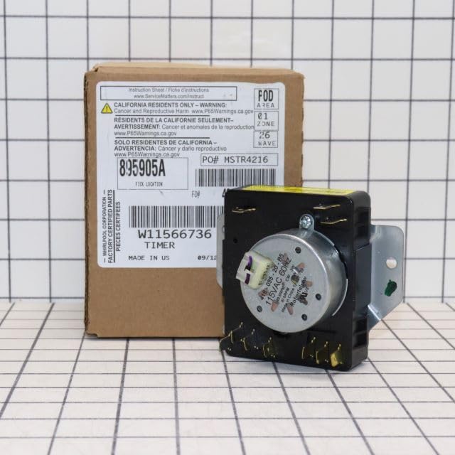 Allstar Appliance Parts W11701755 AA Dryer Timer Replacement - Compatible with Maytag, Whirlpool & Kenmore Dryers - Perfect for DIY Home Appliance Repair & Maintenance