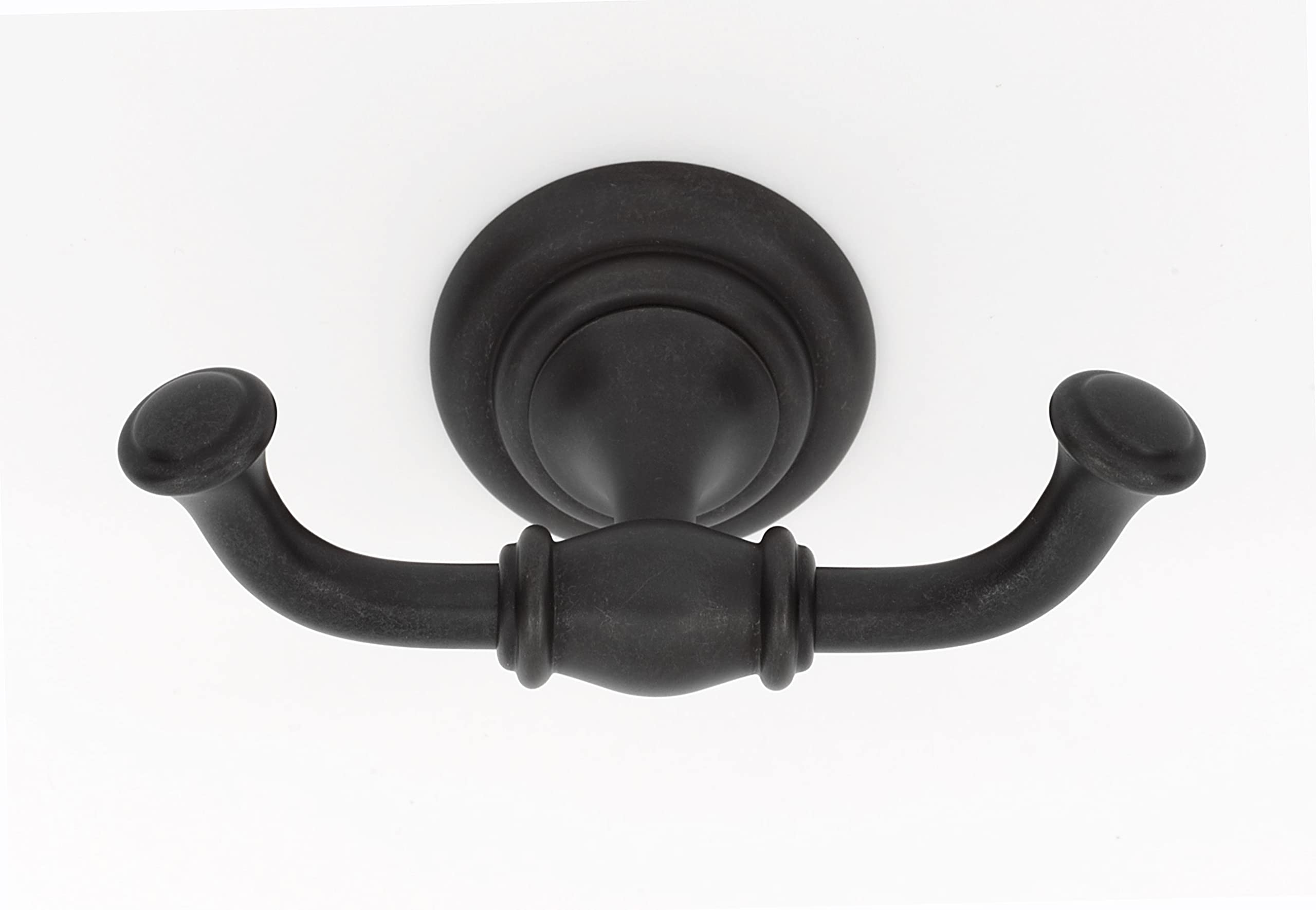 Wall Mounted Double Robe Hook in Chocolate Bronze Finish - Perfect for Bathroom, Bedroom, and Entryway Organization