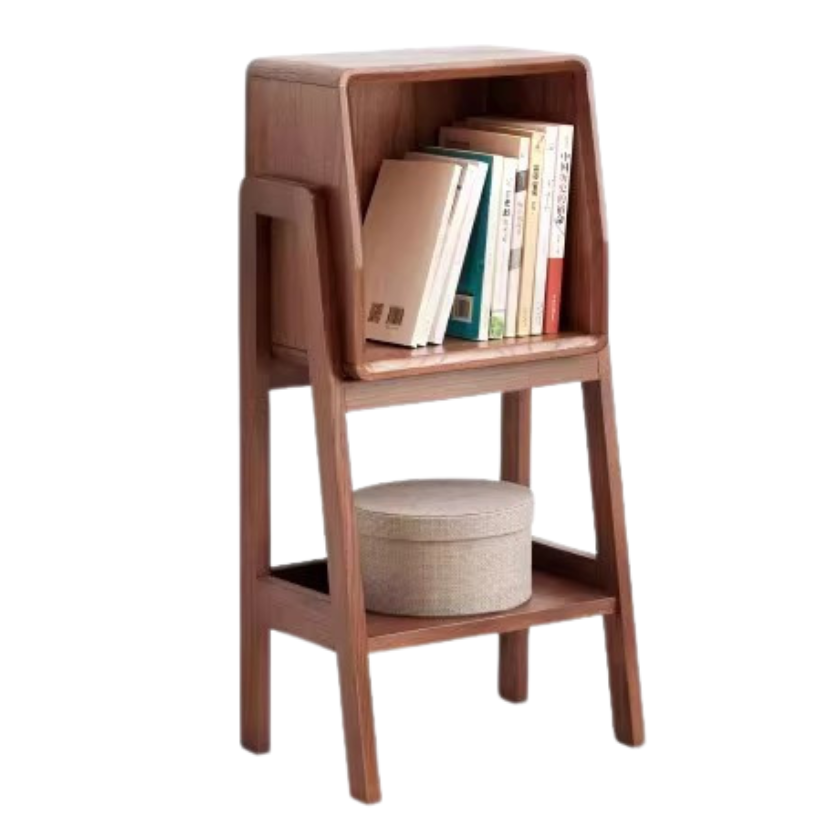 Solid Oak Wood Side Cabinet - Rustic Storage Cabinet for Living Room, Bedroom, or Entryway - Perfect for Organizing Books, Decor, and Essentials