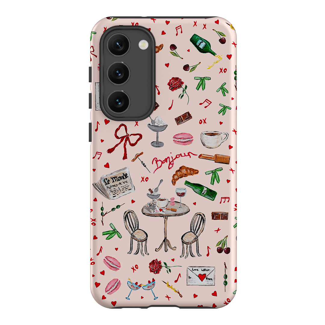 Stylish Parisian Design Phone Case for iPhone & Samsung - Elegant & Durable Protection for Everyday Use & Travel