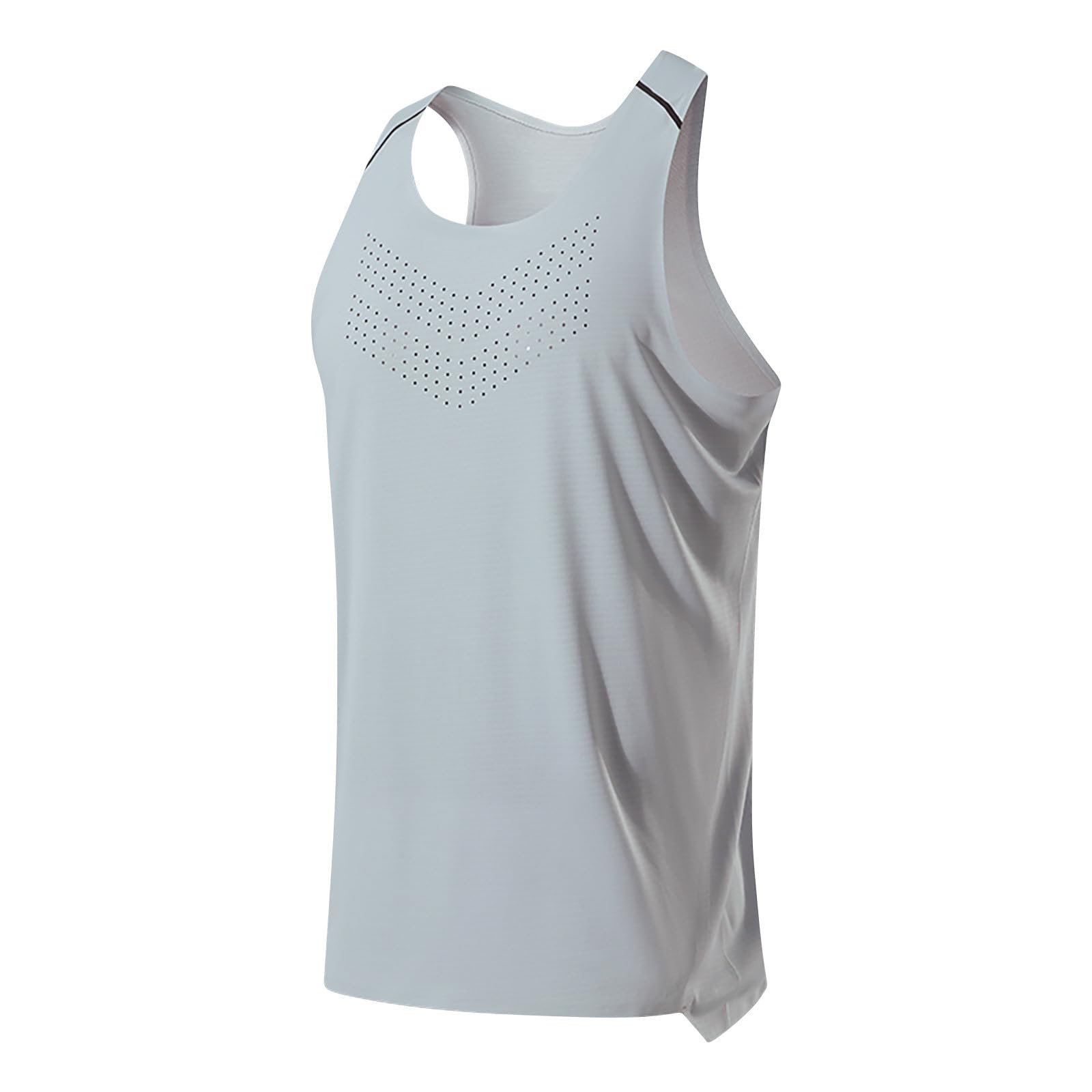 Wodceeke Men's Workout Tank Tops - Breathable Sleeveless Gym Shirts for Summer, Beach & Athletic Training | Moisture-Wicking Cotton Sports Undershirt | Ideal for Running, Weightlifting & Outdoor Activities