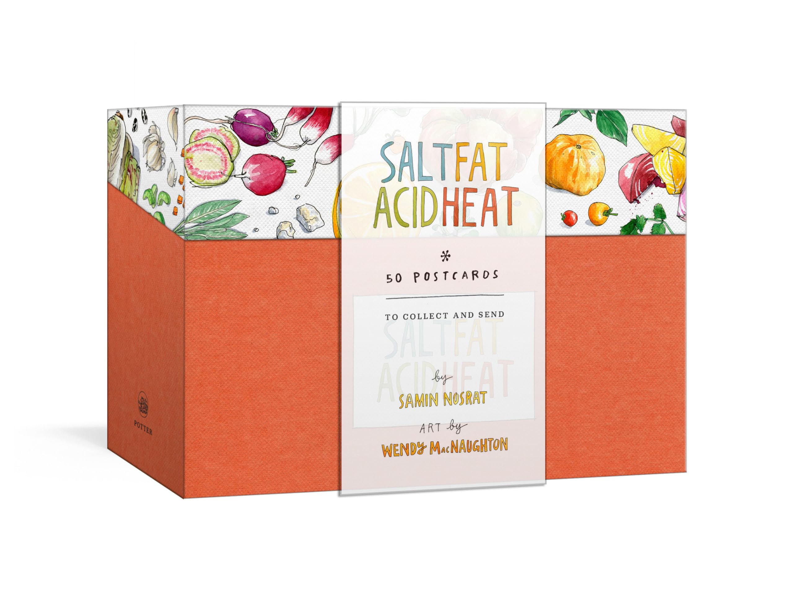 Salt, Fat, Acid, Heat Postcards - 20 Premium Recipe Postcards from the Bestselling Cookbook | Perfect for Food Lovers, Kitchen Decor & Gift Giving