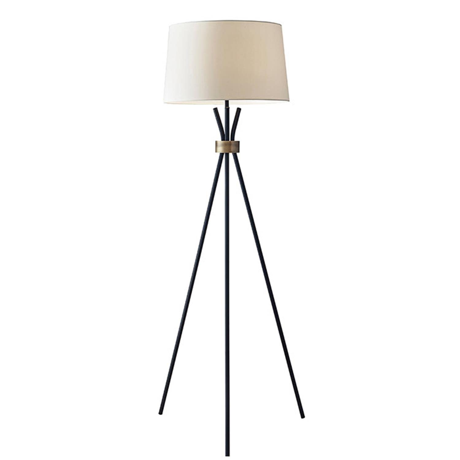 Elena Modern Floor Lamp - Adjustable Brightness LED Standing Light for Living Room, Bedroom, Office - Perfect for Reading, Relaxing & Home Decor