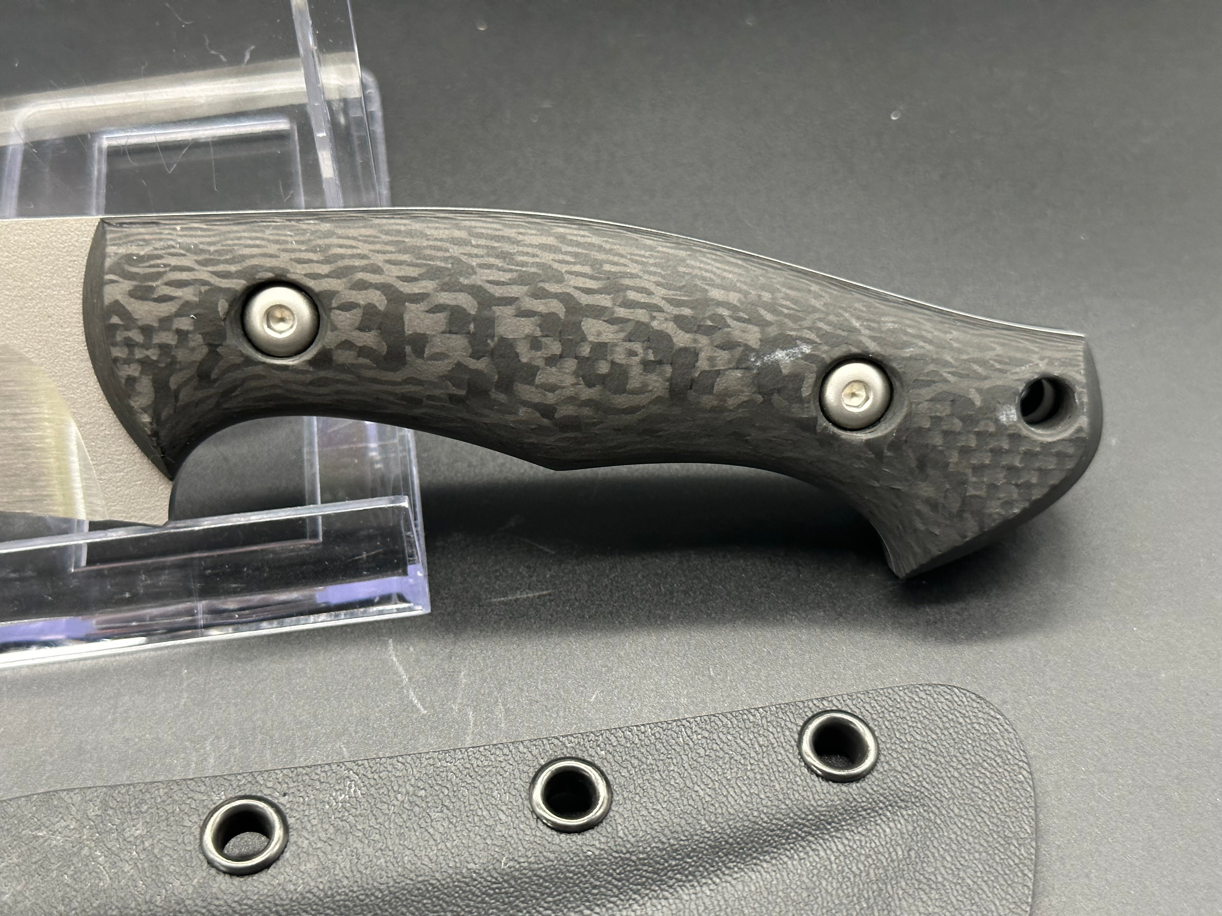 Kamil Dlugosz Custom Renegade Fixed Blade Knife - High-Quality Handmade Hunting & Survival Knife for Outdoor Adventures, Camping, and Bushcraft