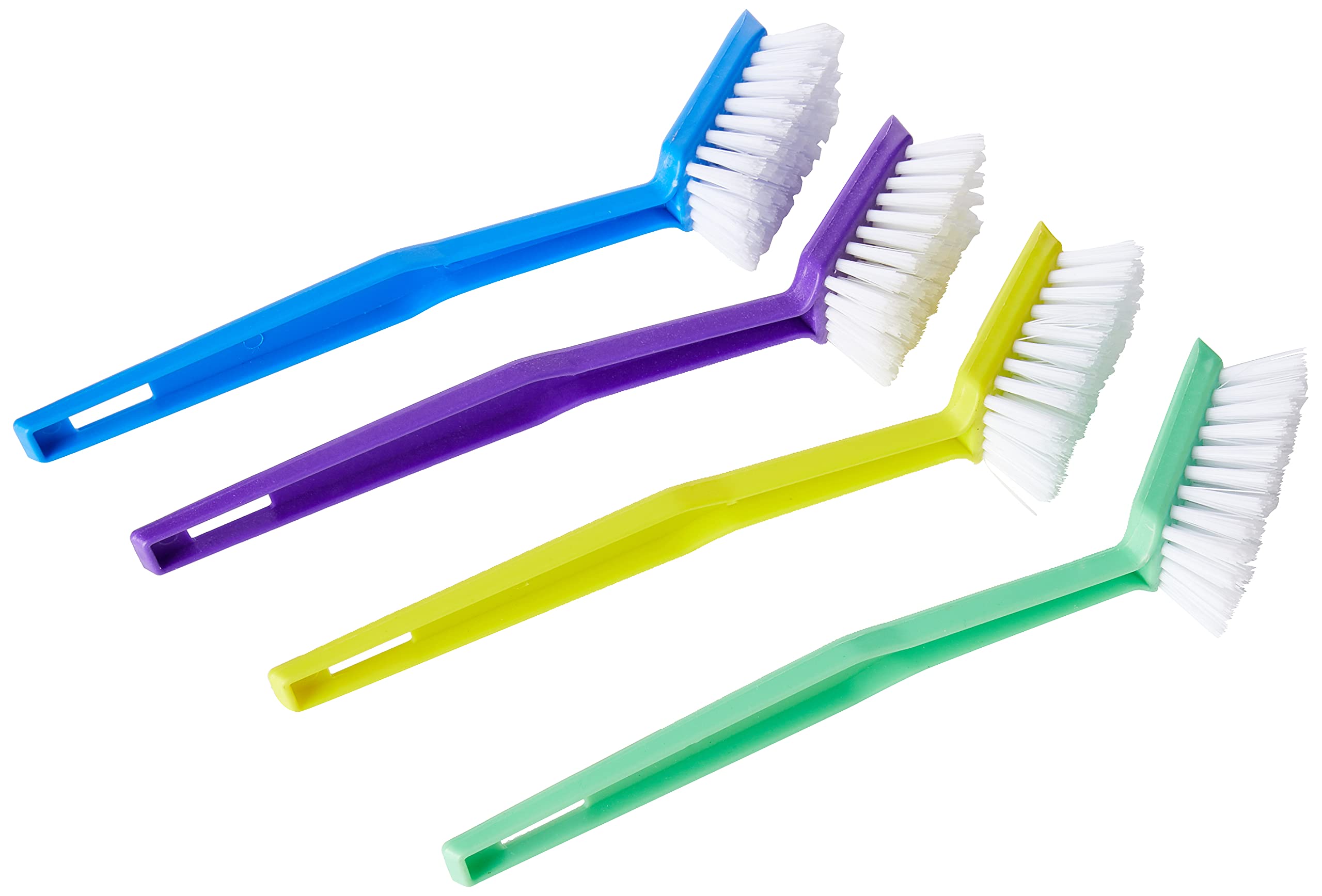 4 Pack Dish Brushes - Heavy Duty Kitchen Scrub Brushes with Sturdy Handles for Pots, Pans & Dishes - Perfect for Home, Restaurant & Commercial Use