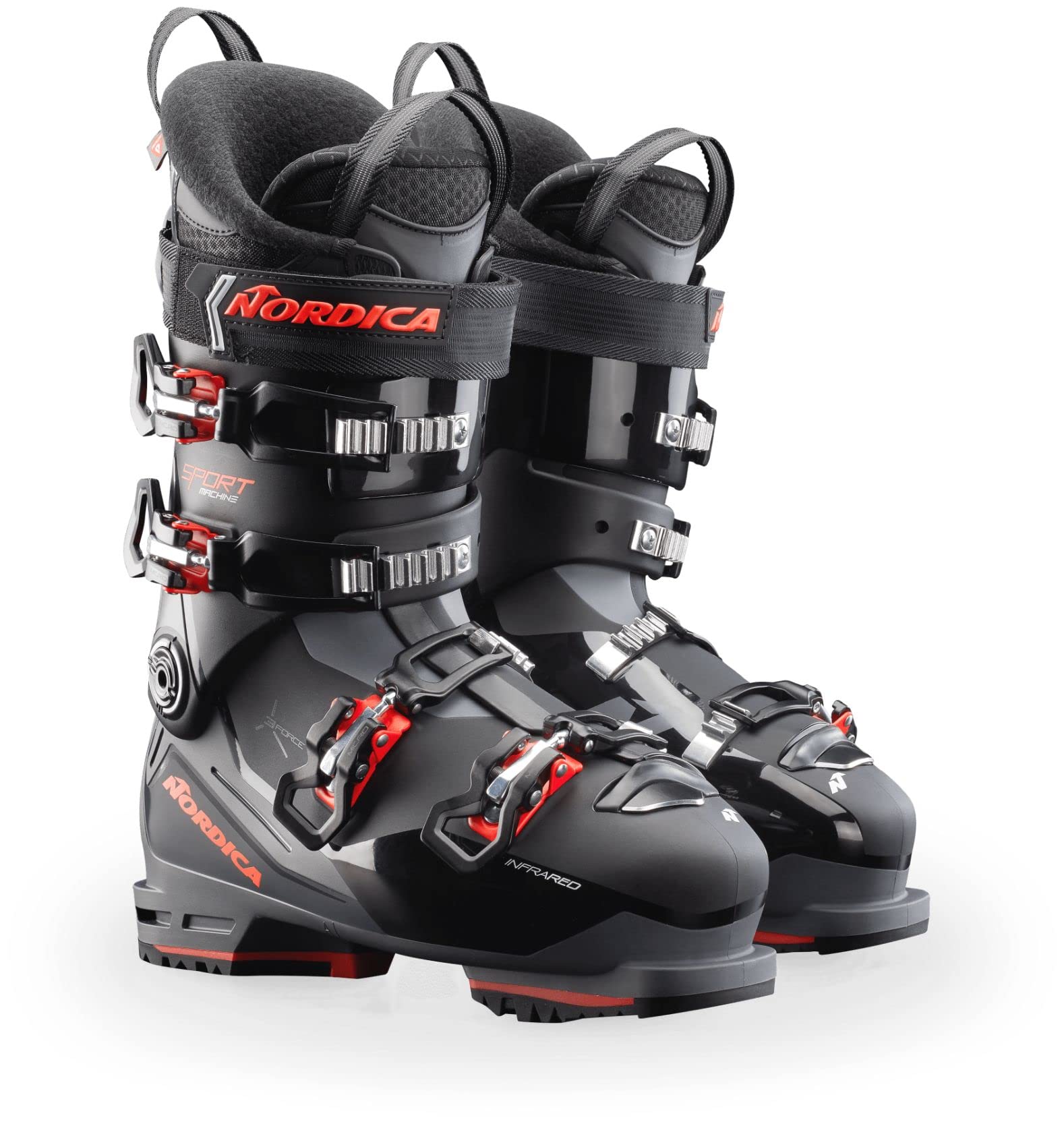 Nordica Men's Sportmachine 3 100 Ski Boots - High-Performance Alpine Skiing Boots for Men | Perfect for Downhill Racing & All-Mountain Skiing