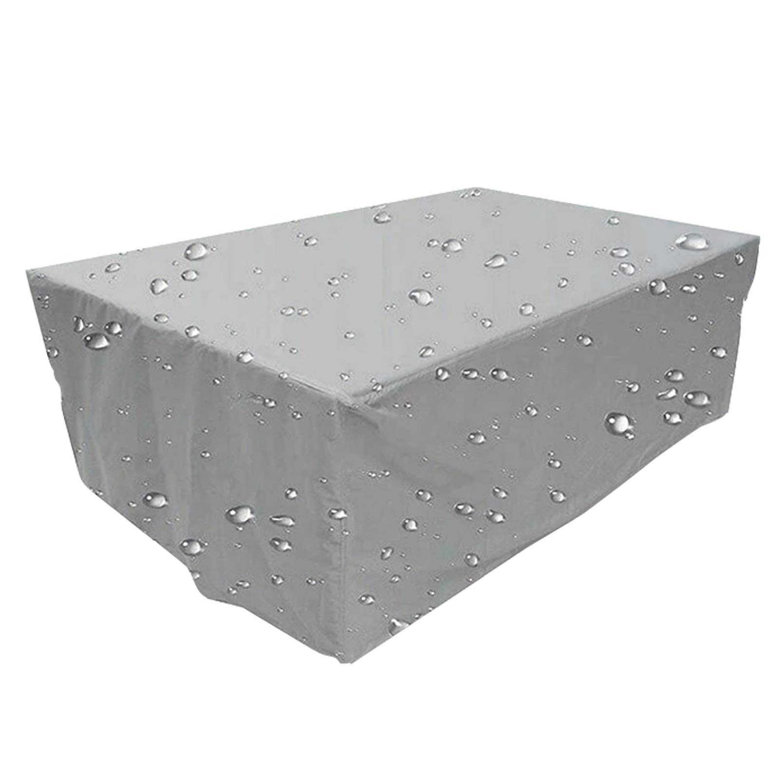 Waterproof Garden Furniture Covers 84x52x29in - Heavy Duty Patio Furniture Protection for Outdoor Rectangle Table & Chair Sets - UV Resistant & Snowproof 420D Oxford Cloth - Perfect for Backyard, Deck & Poolside Use