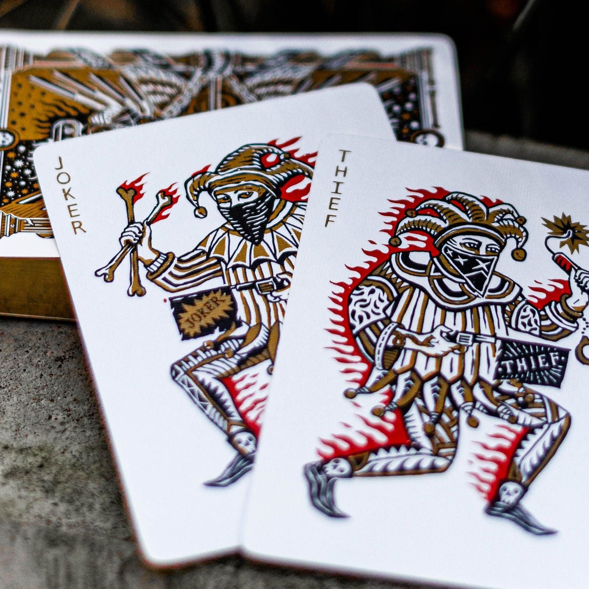 Dystopia Playing Cards - Unique Dark Fantasy Theme Deck for Collectors & Card Games | Perfect for Poker, Magic Tricks & Game Nights