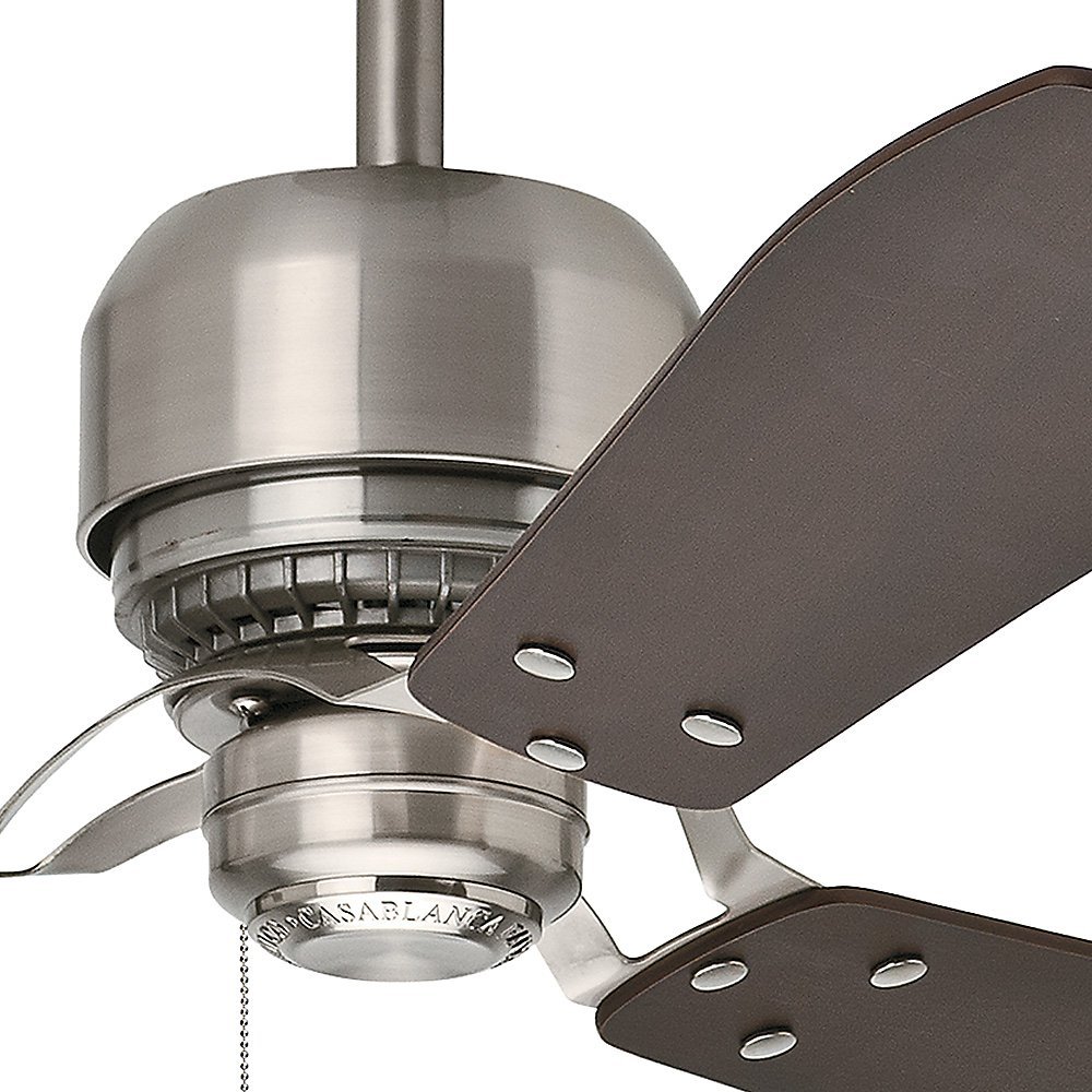 Casablanca Tribeca Ceiling Fan with Pull Chain - Perfect for Bedroom & Living Room