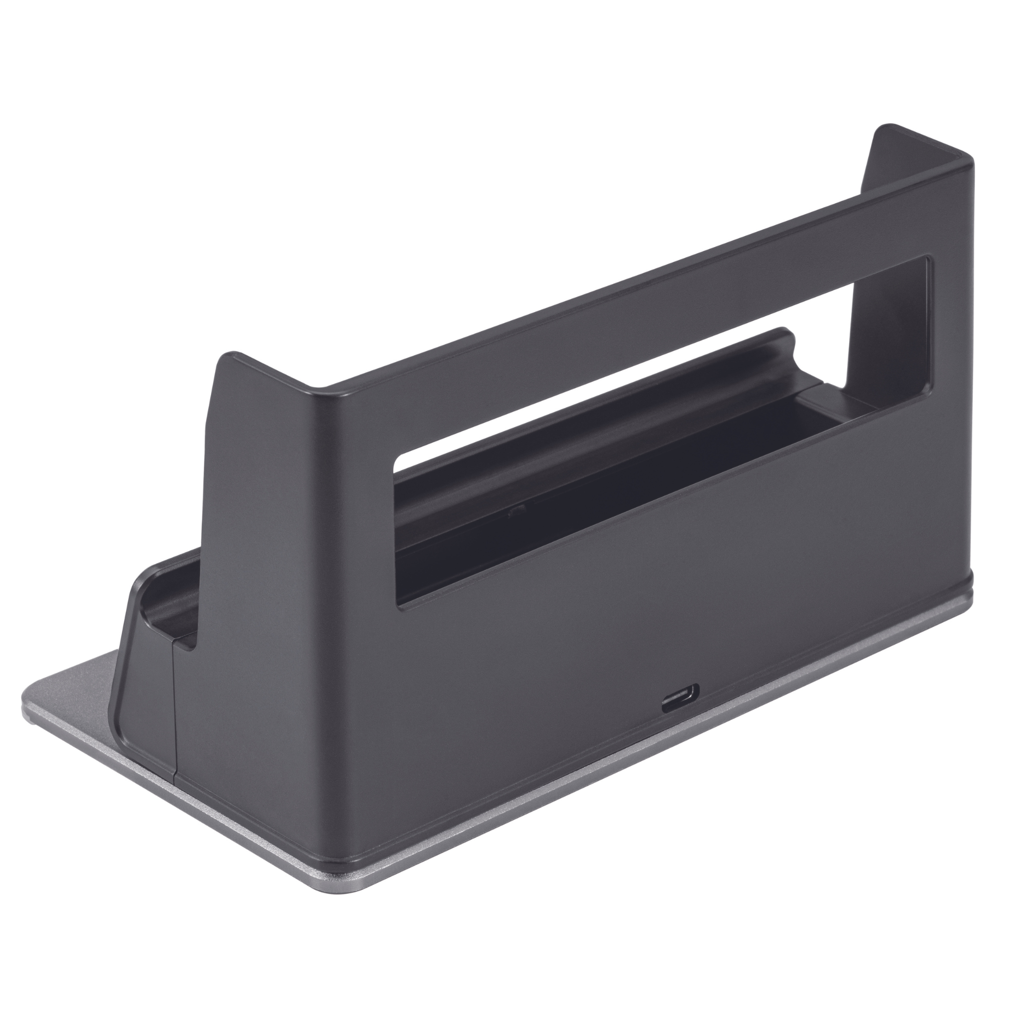 Universal RGB Device Organizer - Cable Management Solution for Desk, Gaming Setup & Home Office | Durable Multi-Device Holder with LED Lights for Phones, Tablets & Accessories