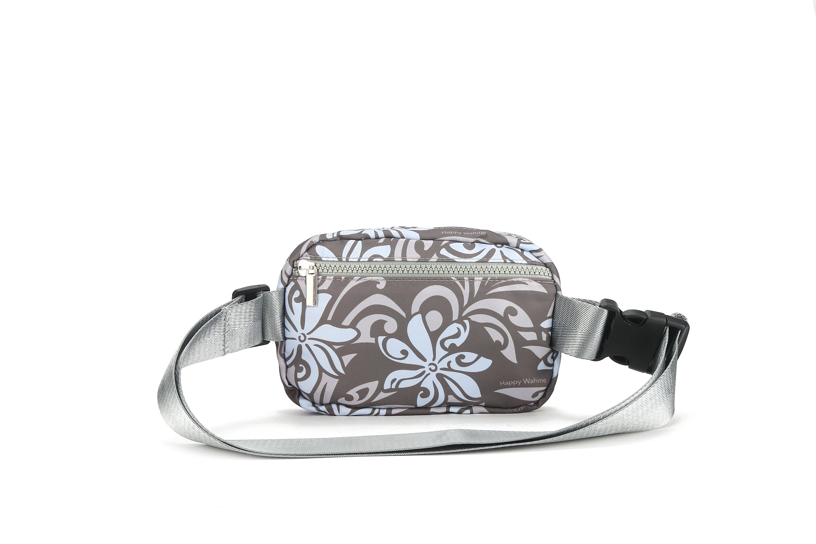 Jenna Tiare Infinity Grey Belt Bag - Stylish & Functional Waist Pack for Travel, Running, Hiking & Everyday Use