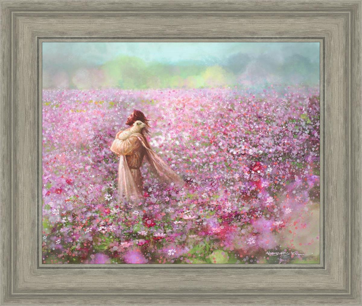 Calming Embrace By Yongsung Kim - Premium Korean Home Decor Wall Art - Perfect for Living Room, Bedroom & Office Decor
