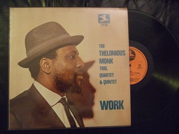 Thelonious Monk Trio, Quartet & Quintet - Work (Vinyl LP, Compilation, Mono, Reissue, Remastered, VG+ Condition) - Jazz Music for Relaxation & Vinyl Collectors