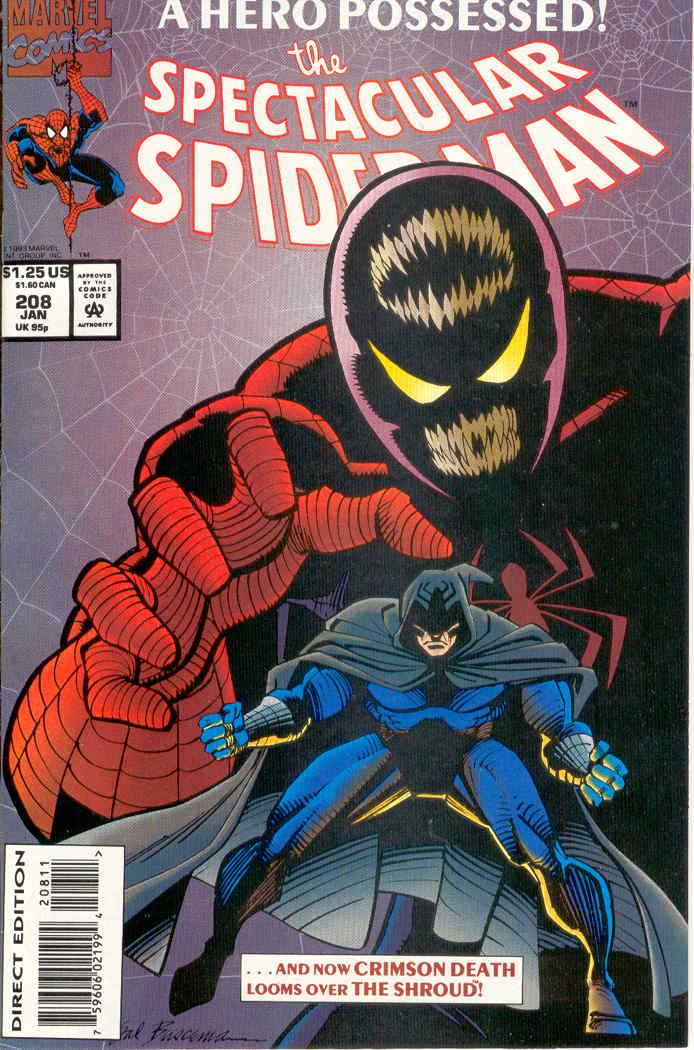 The Spectacular Spider-Man #208 - Rare Marvel Comic Book for Collectors | Action-Packed Superhero Adventure | Perfect for Comic Enthusiasts & Gift Ideas