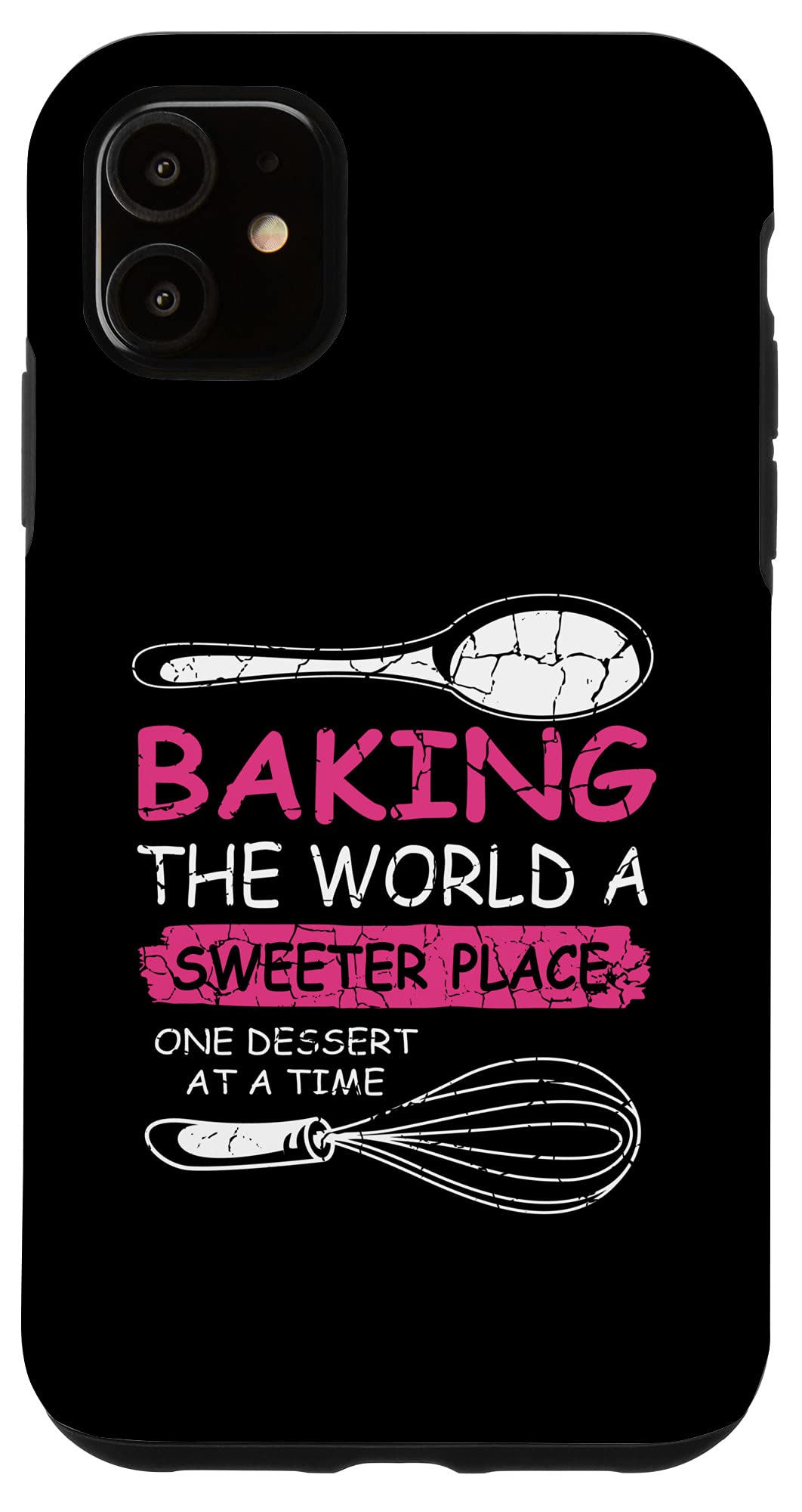 iPhone 11 Case - Cute Dessert Maker Design Protective Phone Cover for Women | Perfect for Baking Enthusiasts & Sweet Treat Lovers