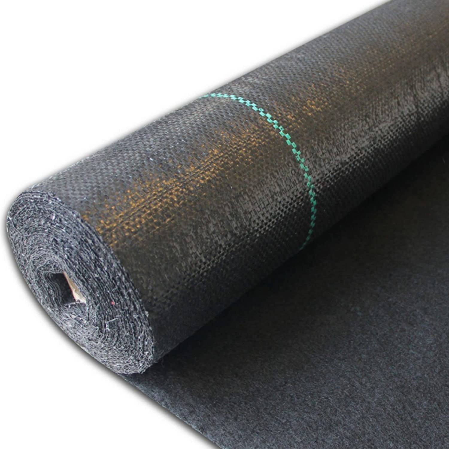 Premium 3.2oz Heavy Duty Woven Landscape Fabric - 6' x 500' Commercial Grade Ground Cover for Gardening, Farming & Agriculture | Weed Barrier, Erosion Control & Soil Protection for Yards, Nurseries & Vineyards