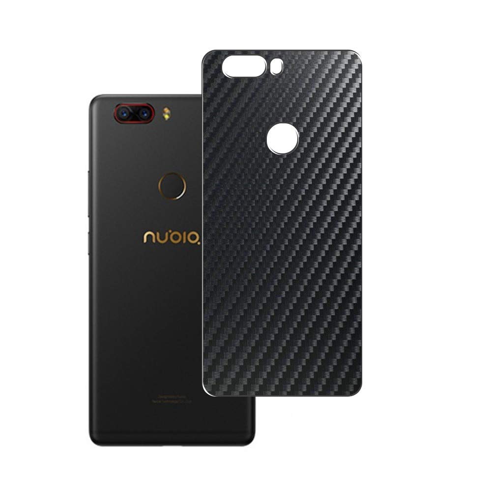 2 Pack ZTE nubia Z17 Lite Back Screen Protector - Premium Black Carbon TPU Film for Scratch Protection (Not Tempered Glass) - Perfect for Daily Use, Travel & Outdoor Activities