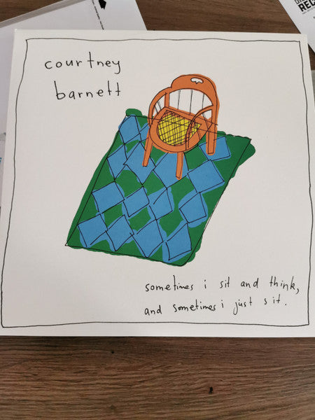 Courtney Barnett - Sometimes I Sit And Think, And Sometimes I Just Sit Vinyl LP (Deluxe Edition, Reissue, Mint Condition) - Limited Edition Record for Music Collectors & Home Listening