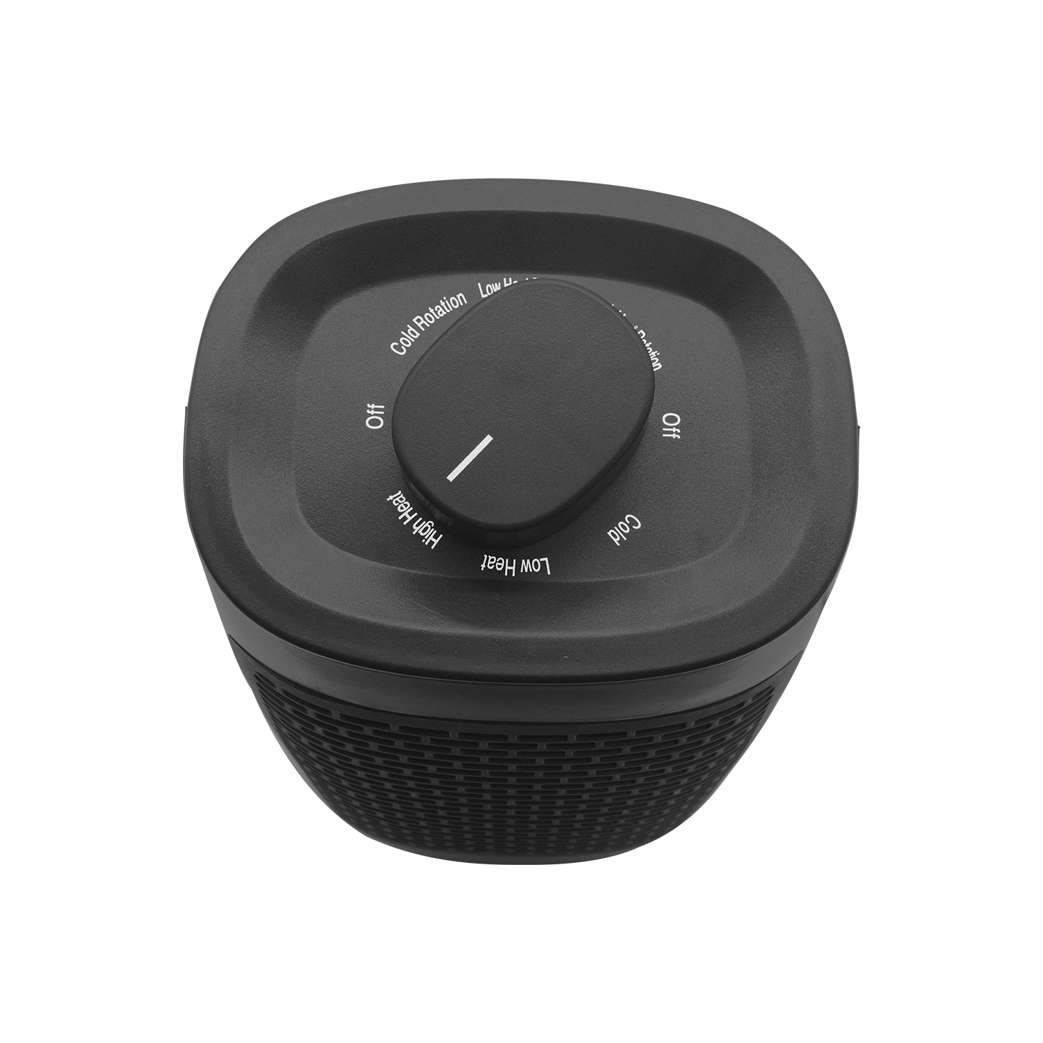 Mini Electric Fan Heater with Thermostat - 1200W PTC Ceramic Space Heater for Home, Office & Bedroom - Portable Desktop Heater for Winter Warmth & Personal Comfort