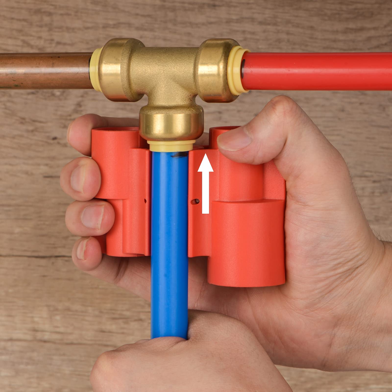 iCrimp Disconnect Tool and Deburring Gauge Tool Kit for Push-to-Connect Fittings - Perfect for Plumbing, HVAC, and Automotive Applications
