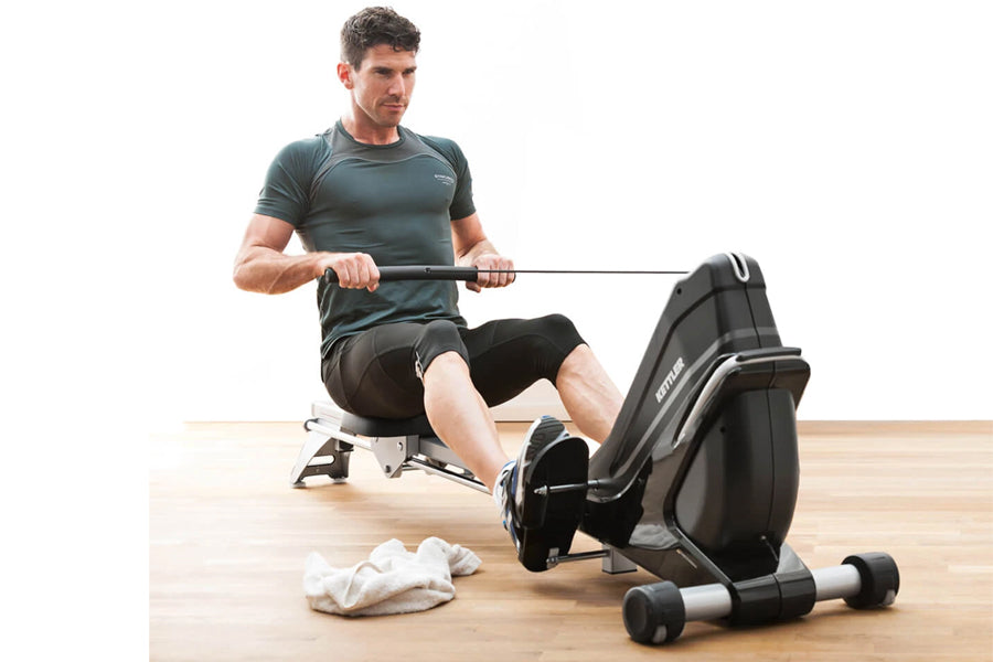 Kettler Coach E Indoor Rowing Machine - Premium Home Gym Equipment for Full-Body Workout | Perfect for Cardio Training, Weight Loss & Home Fitness