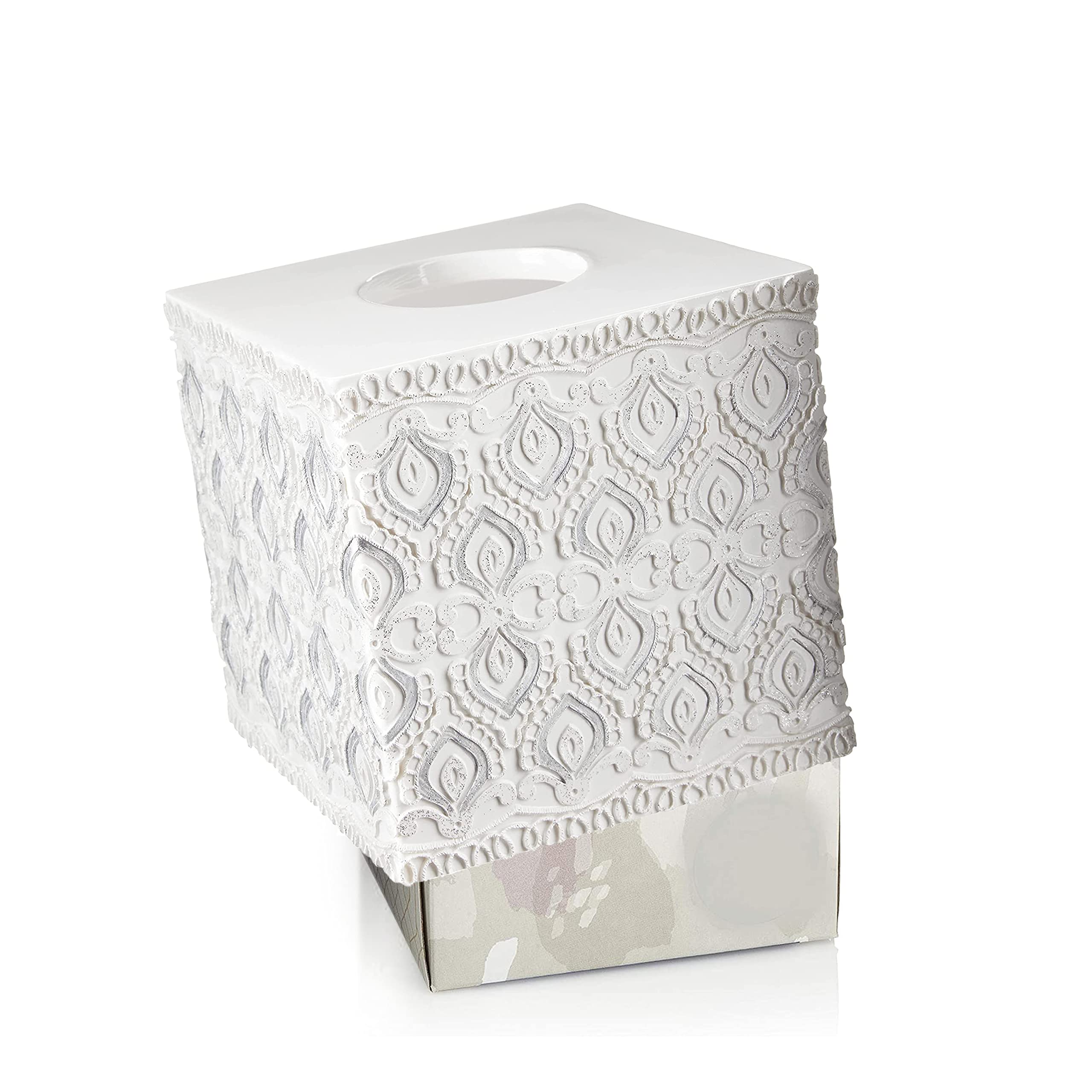 Premium White Bath Tissue Box Monaco - Soft & Strong 2-Ply Toilet Paper for Home, Office & Guest Bathrooms | Eco-Friendly & Gentle on Skin