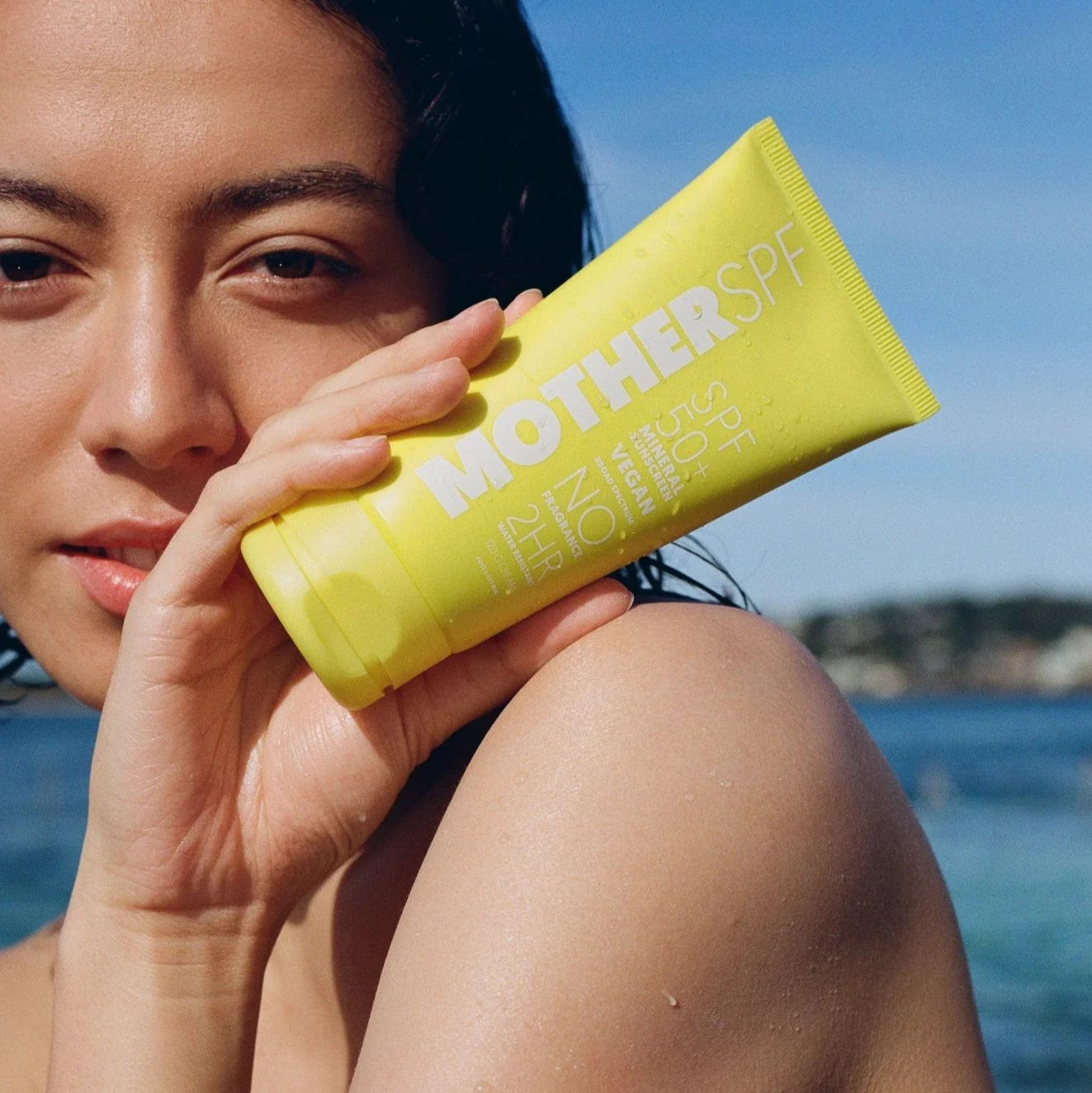 SPF 50 Sunscreen for Face and Body - Water-Resistant UVA/UVB Protection - Daily Moisturizing Sunblock for Outdoor Activities, Beach & Sports