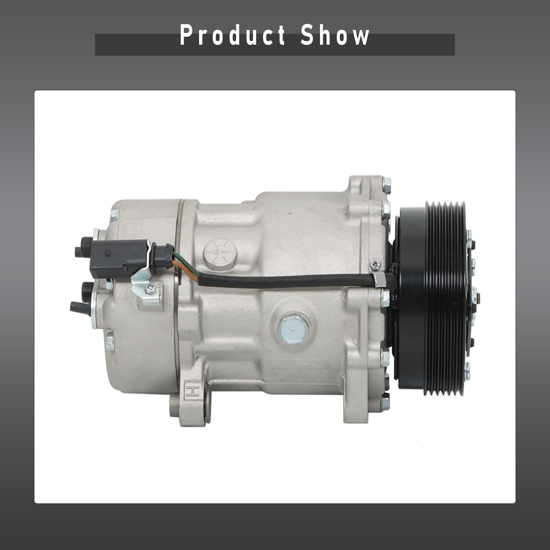 High-Quality A/C Compressor Replacement for Volkswagen TT Beetle Golf Jetta 2000-2006 - Perfect for Summer Cooling & Auto AC Repair