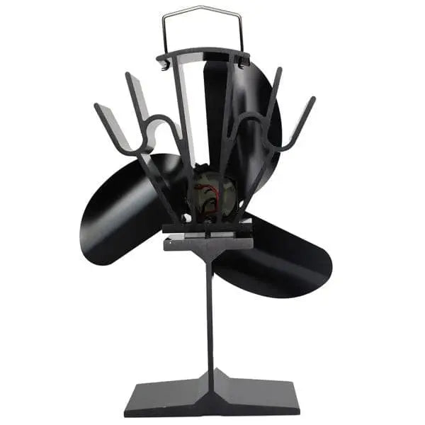3 Blades Wood Stove Fan VDSF613S - Efficient Heat Circulation for Fireplace, Cabin, and Home Heating - Eco-Friendly Silent Operation for Winter Warmth