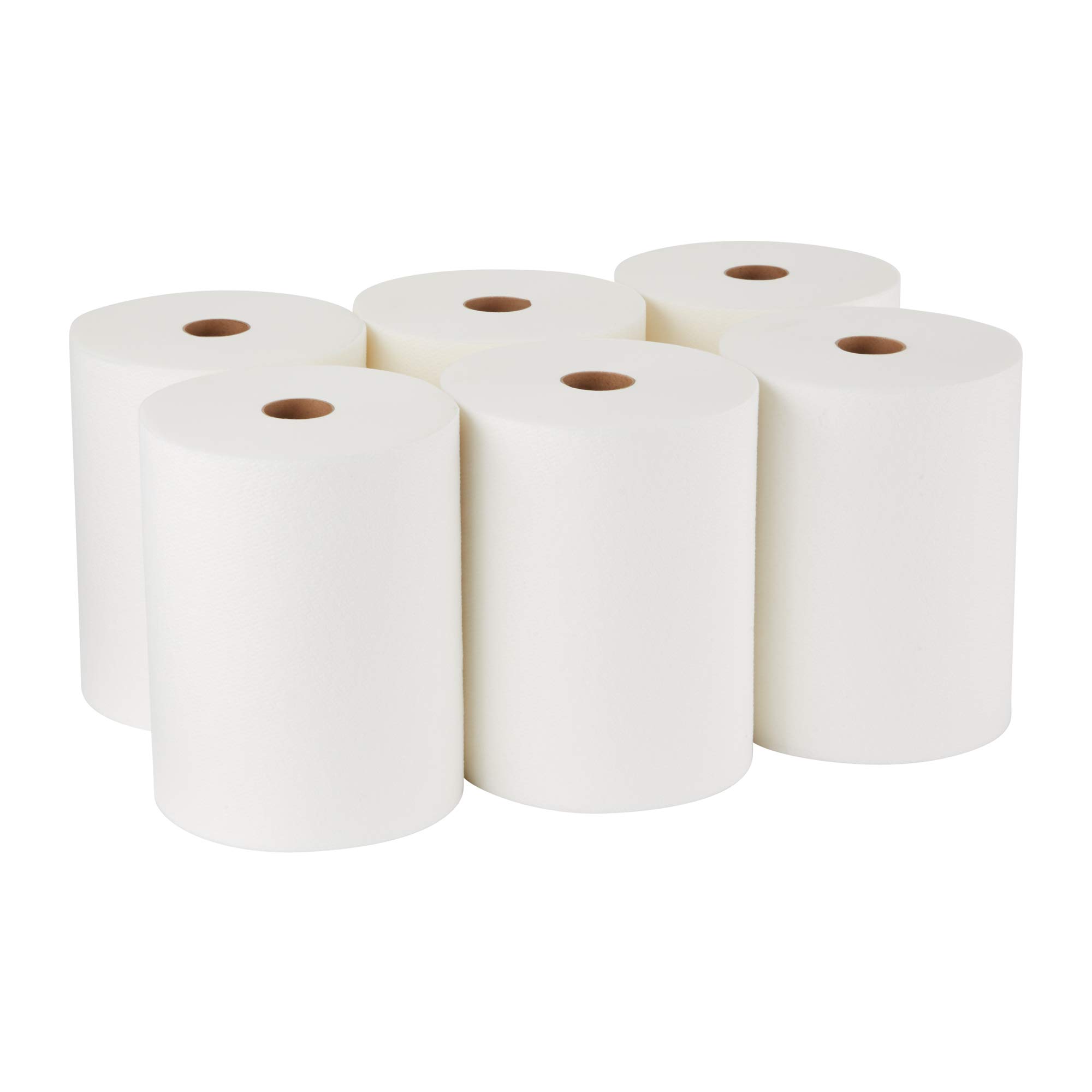 Georgia-Pacific Brawny Professional A300 Disposable Shop Towel Roll Refill 29516 - White, 220 Linear Feet per Roll, 6 Rolls per Case - Heavy-Duty Absorbent Towels for Automotive, Workshop & Industrial Cleaning