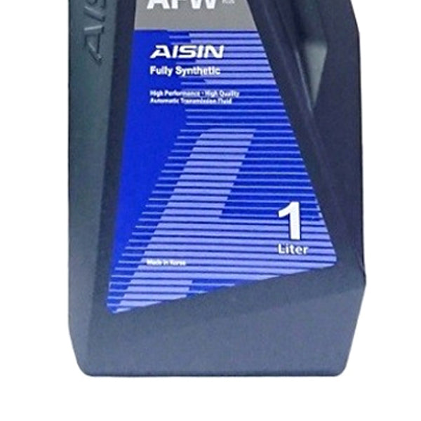 Aisin ATF Fully Synthetic AFW+ 1L Automatic Transmission Fluid - Premium Lubricant for Smooth Gear Shifting & Extended Engine Life | Ideal for Toyota, Lexus & Other Japanese Vehicles