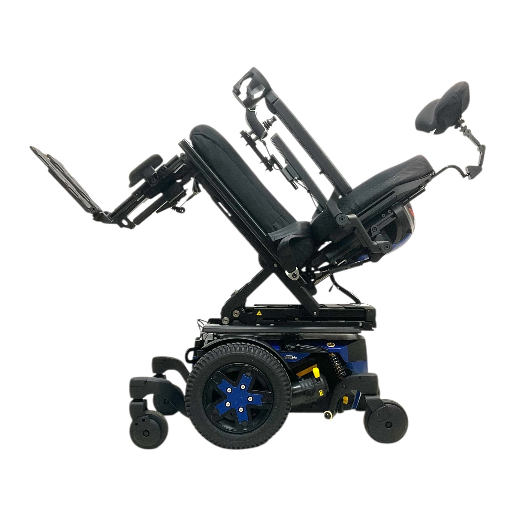 2023 Pride Mobility Quantum Q6 Edge 3 Stretto Power Wheelchair with Seat Elevate, Tilt, Recline & Power Legs - Only 43 Miles | Mobility Scooter for Seniors & Disabled | Perfect for Indoor & Outdoor Use