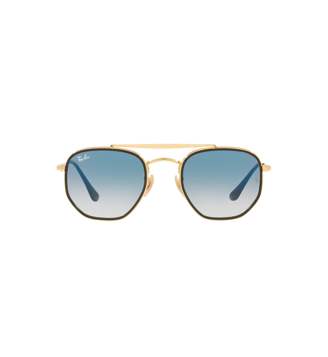 Ray Ban The Marshal II Sunglasses - Polarized Aviator Style for Men & Women - UV Protection, Classic Design - Perfect for Driving, Travel & Outdoor Activities