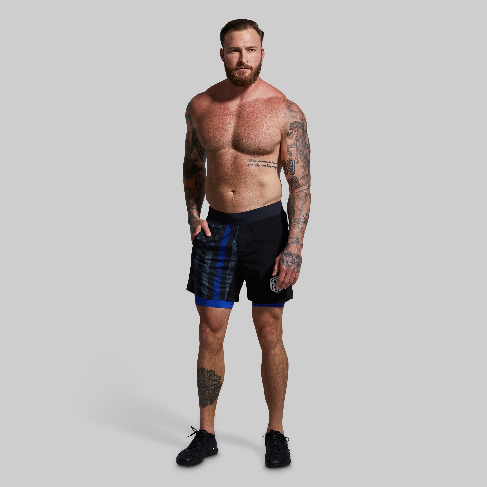 Versatile Compression Shorts with 7