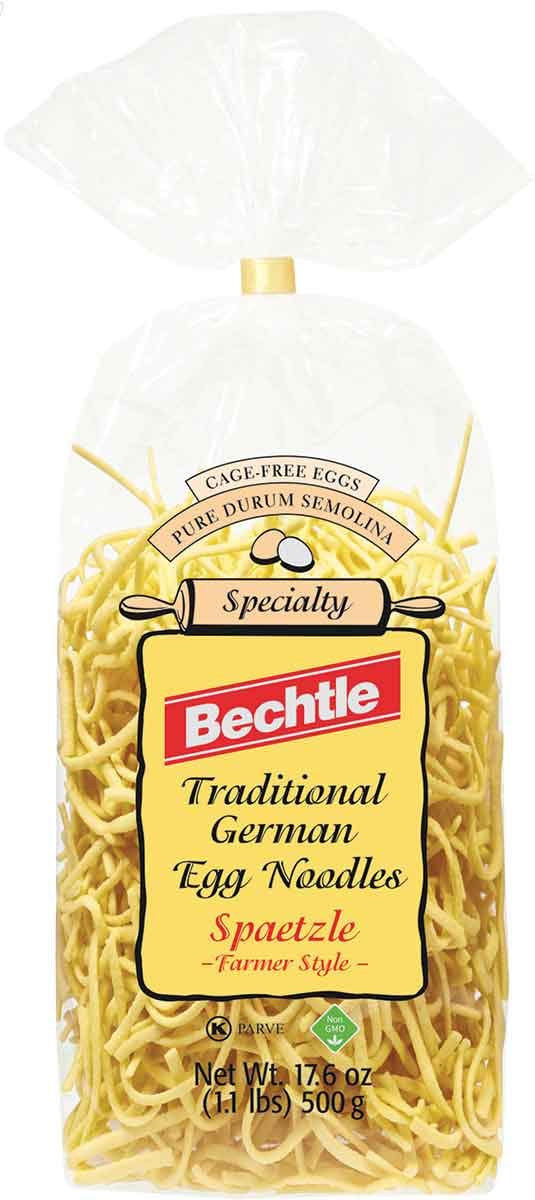 Bechtle Spaetzle Traditional German Egg Noodles - Farmers Style Pasta, 17.6-Ounce Bags (Pack of 12) | Authentic European Cuisine for Home Cooking, Restaurant Meals & Cultural Food Experiences