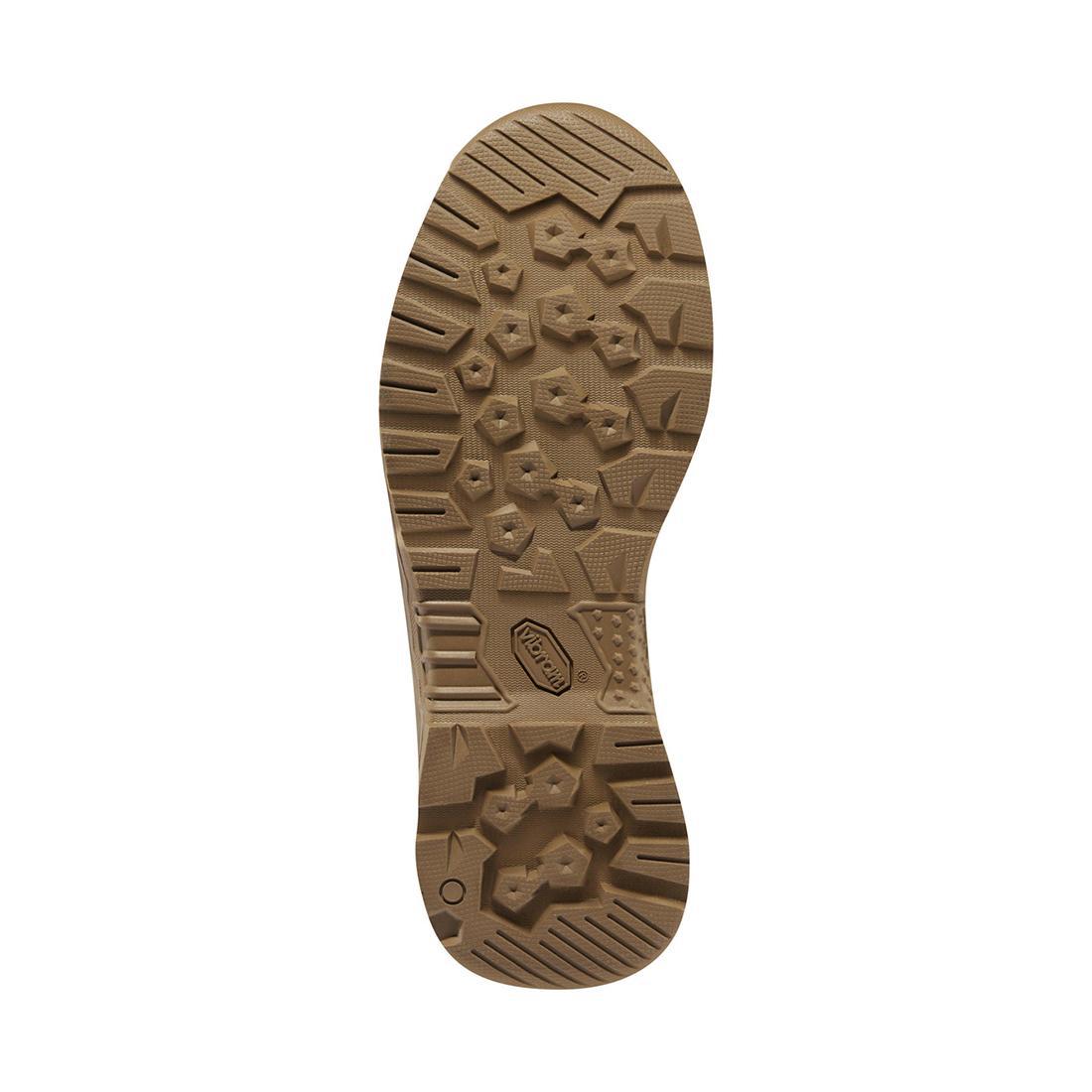 Reckoning 8 Hot Nano Toe Work Boots for Men - Coyote Brown Safety Shoes - Durable & Comfortable for Construction, Warehouse & Outdoor Work