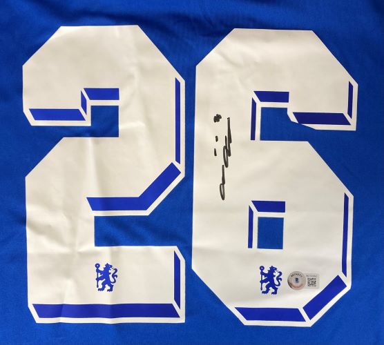Authentic John Terry Signed Chelsea FC Adidas Soccer Jersey - Limited Edition Collectible for Football Fans & Memorabilia Enthusiasts | Perfect for Display, Gifts & Sports Collections