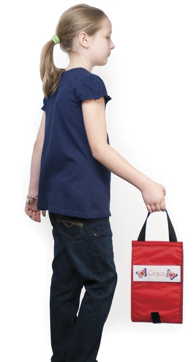 Interactive Communication Tote Bag with Fabric Pages - Portable AAC Tool for Nonverbal Autism, Special Needs & Speech Therapy - Ideal for Home, School & Travel Use