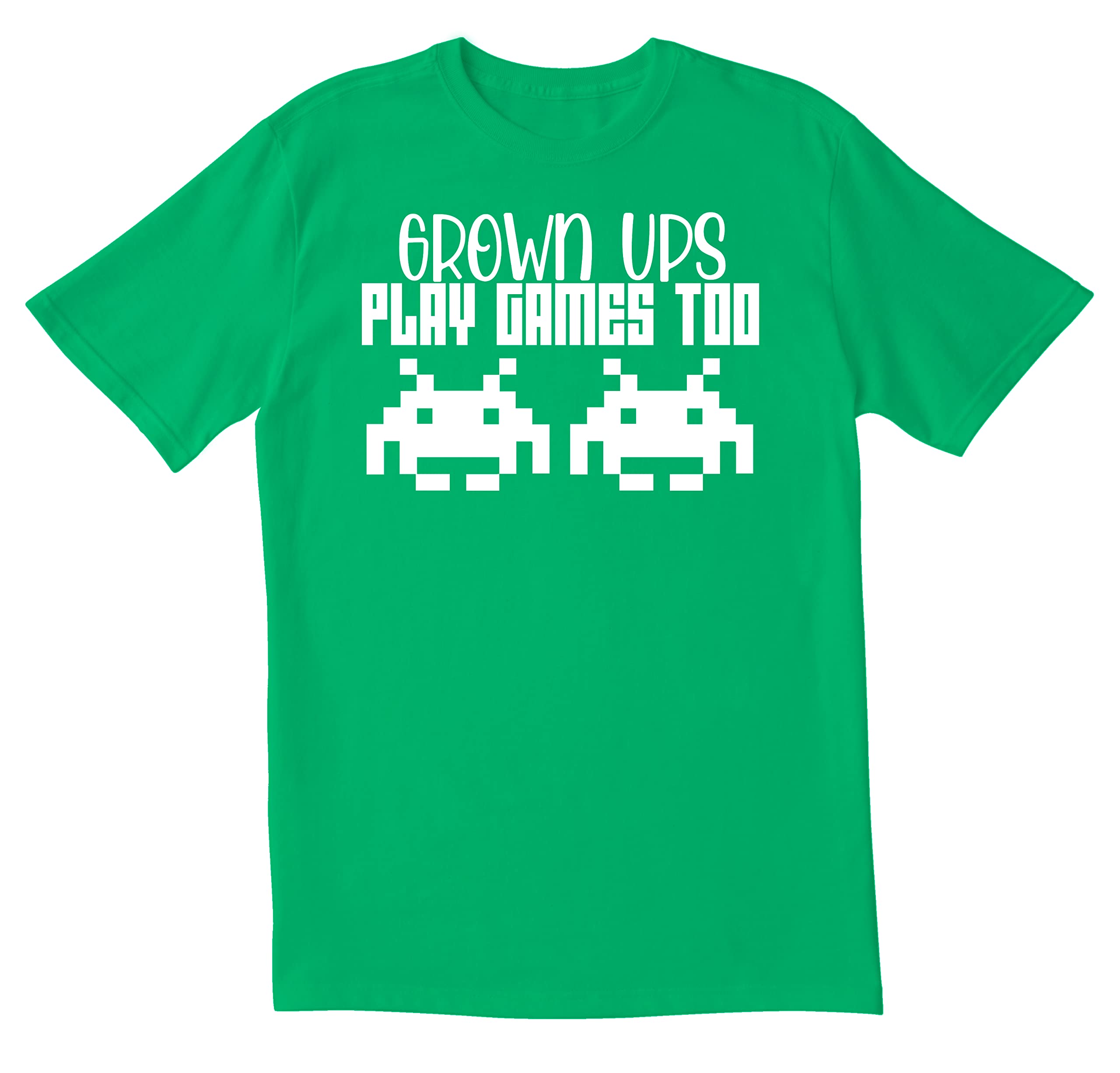 Play Games Too Novelty Sarcastic Funny Men's T-Shirt - Perfect for Gaming Nights, Parties, and Casual Wear