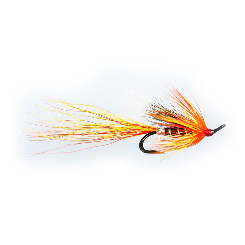 Premium Double Fly Fishing Lures - Shrimp Cascade Pattern for Trout & Bass | Ideal for Freshwater & Saltwater Fishing Trips