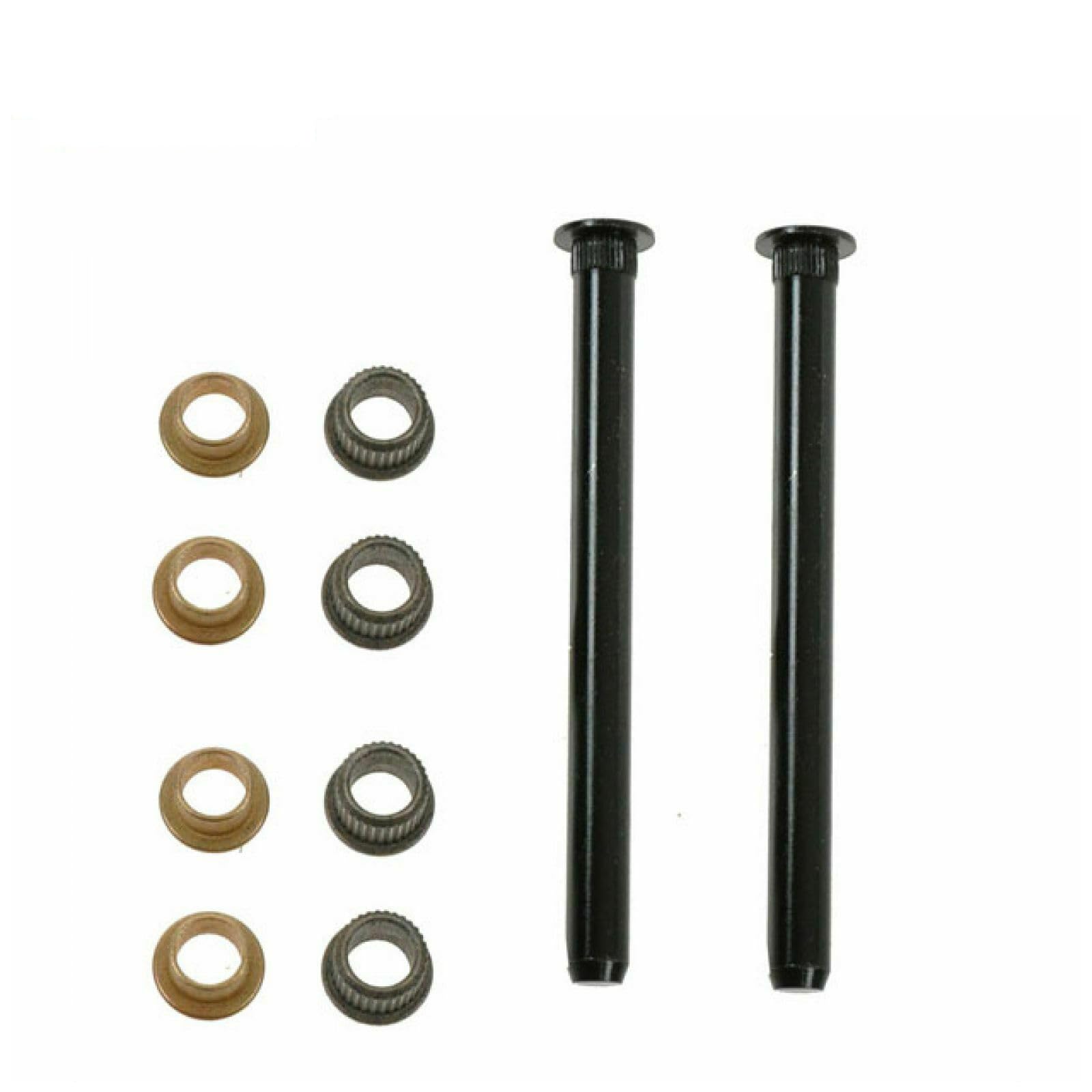 Chevy Door Hinge Pin & Bushing Mount Kit - Compatible with Bel Air 68-73, Biscayne 68-72, Brookwood 69-72, C10 75-86, Pickup 73-74, Suburban 73-86, C20 - Front & Rear Left Right Replacement - Perfect for Truck & SUV Door Repair & Maintenance