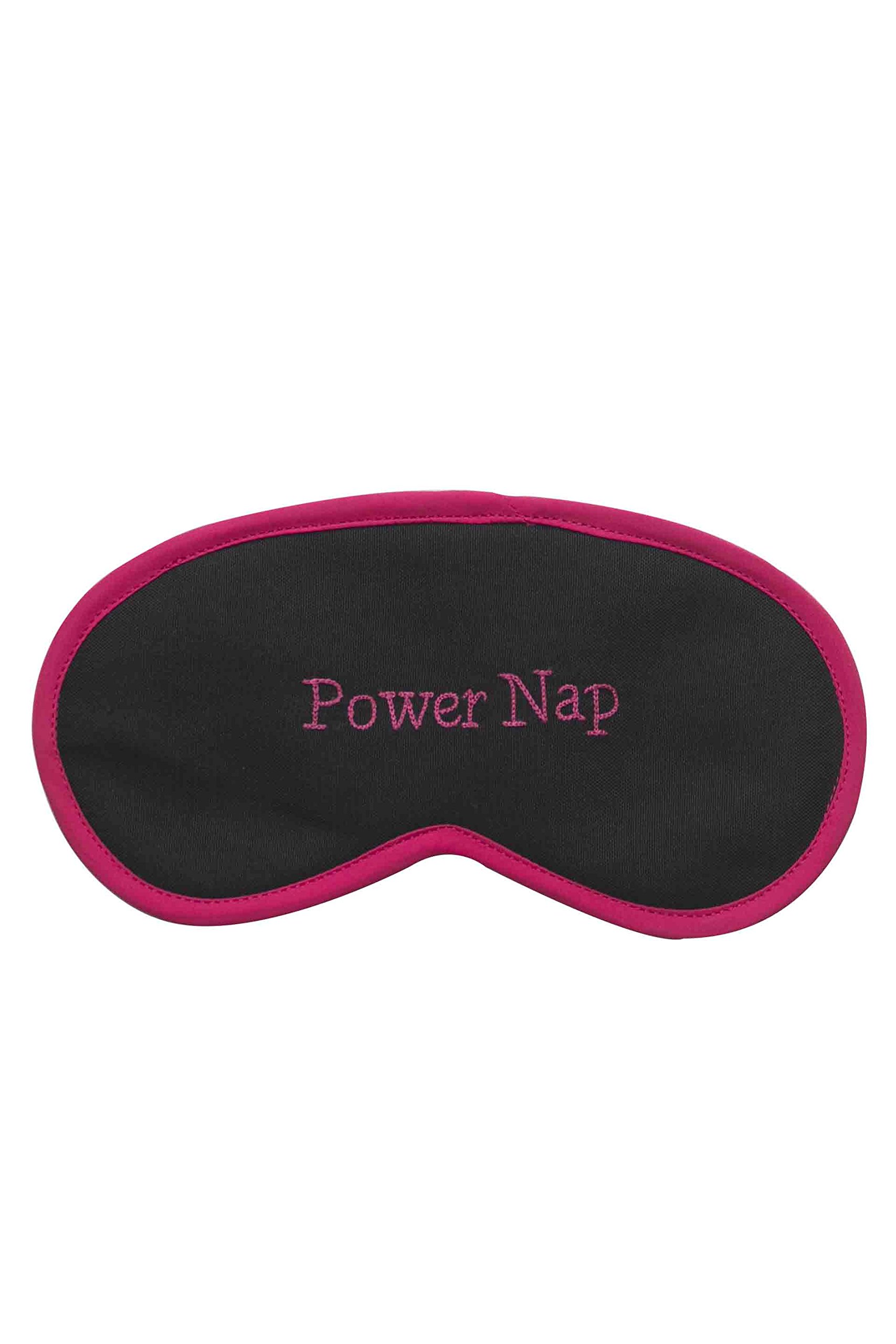 Power Nap Pink Eye Mask for Sleeping - Soft Comfortable Sleep Mask for Travel, Meditation & Relaxation - Block Light & Improve Sleep Quality