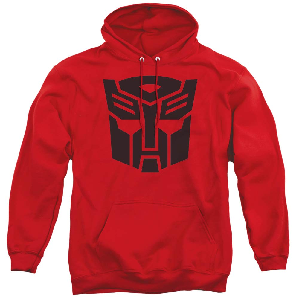 Transformers Autobot Logo Red Hoodie for Men & Women - Stylish Unisex Pullover Sweatshirt for Cosplay, Gifts, and Everyday Wear