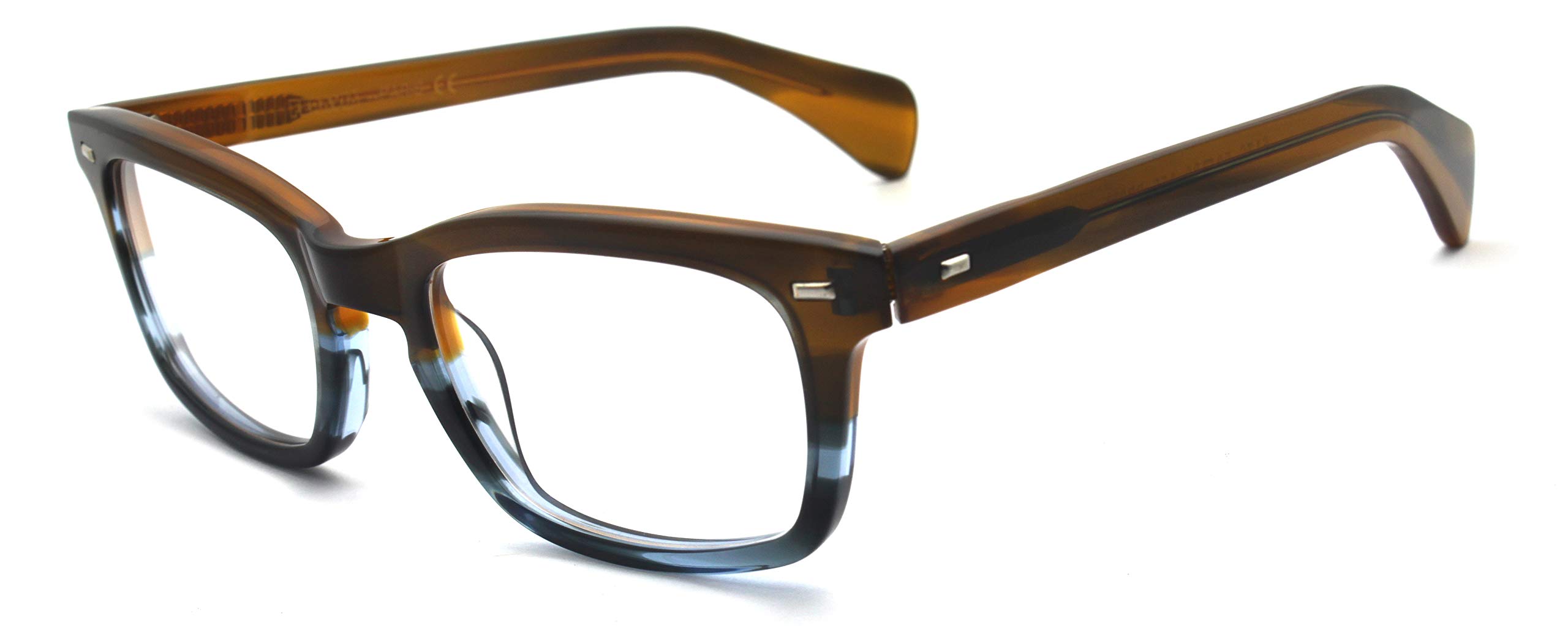Stylish Acetate Glasses for Men & Women - Thick Frame Fashion Eyewear for Work & Casual