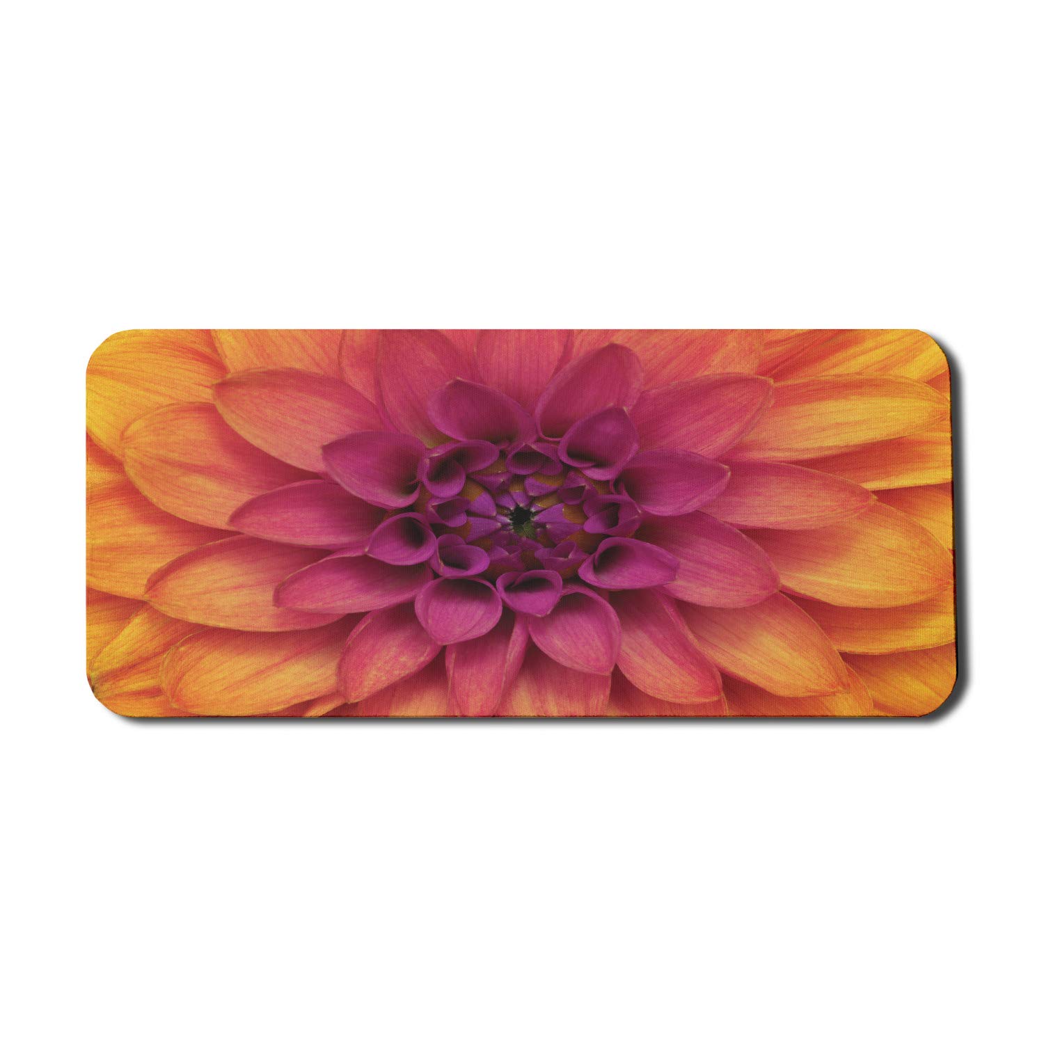 Ambesonne Floral Computer Mouse Pad - Extra Large 35