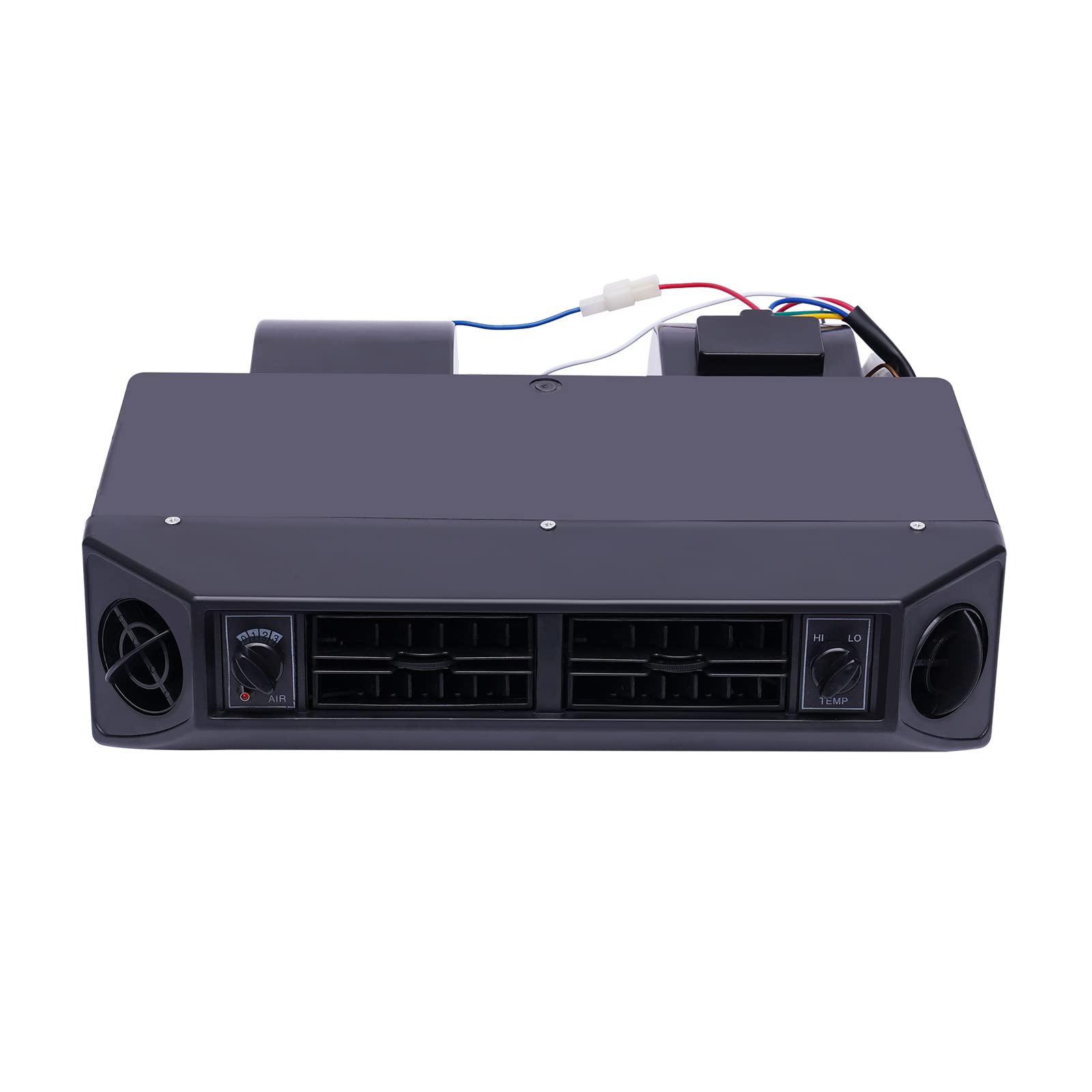 12V Universal Car Truck AC Evaporator Kit - Under Dash Heating & Cooling Unit with 3 Speed Settings | Perfect for Vehicle AC System Repair & Replacement | Ideal for Summer Driving Comfort and Winter Defrosting