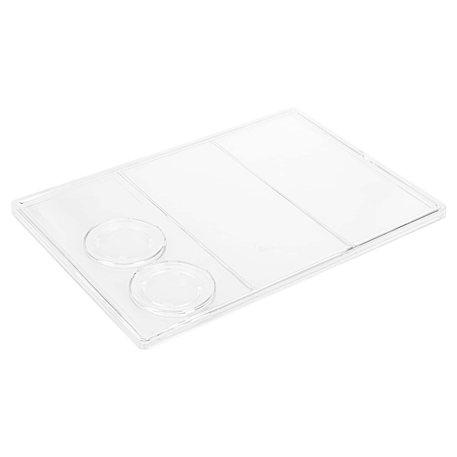 Cabilock Clear Coin Holder & Dollar Bill Storage Case - Transparent Currency Collection Protector for Banknotes, Coins & Paper Money - Perfect for Collectors, Travel & Cash Organization