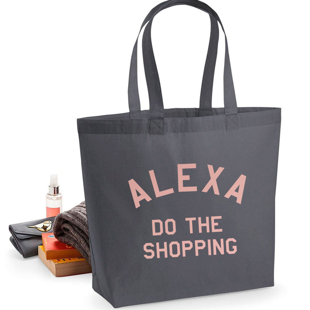 Alexa Do Shopping Tote Bag (MRK X) - Eco-Friendly Reusable Grocery Bag for Amazon Alexa Users - Perfect for Shopping, Groceries & Daily Errands