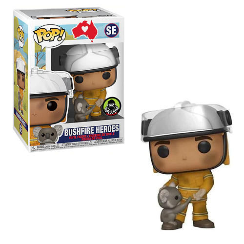 Funko Pop! Australia Bushfire Heroes Collectible Vinyl Figure - Exclusive Popcultcha Edition - Perfect for Display, Gifts & Pop Culture Collections
