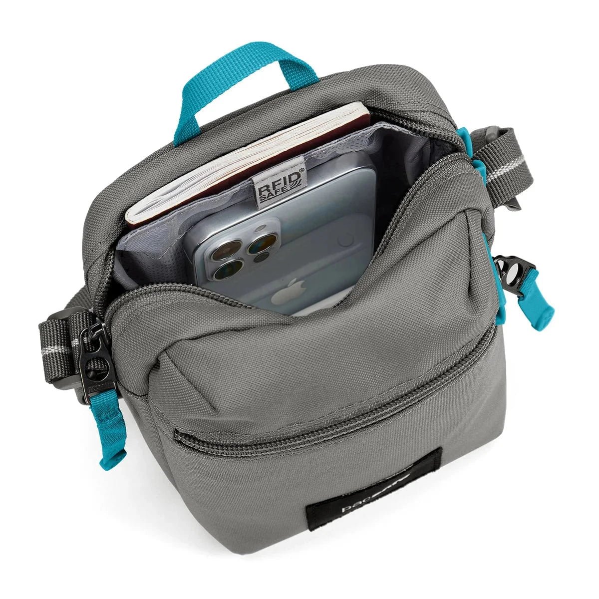 Pacsafe GO Anti-Theft Micro Crossbody Bag - Secure Travel & Everyday Use for Phone, Wallet & Essentials - Perfect for Commuting, Shopping & Outdoor Adventures
